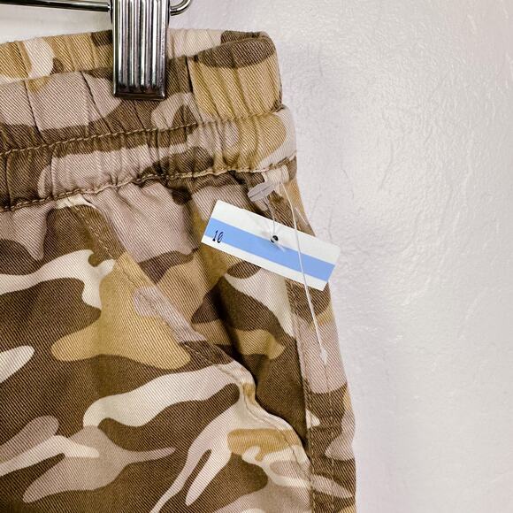 Love Tree Camouflage Camo Pull On Drawstring Lounge Shorts Brown size L NWT - Picture 11 of 12